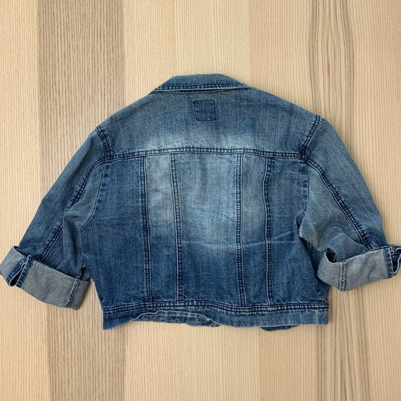 Highway Jeans Cropped Denim Jacket - Picture 2 of 7